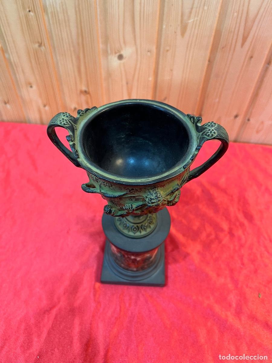 Antig&uuml;edades: JARRON COPA TIPO CALIZ - Foto 3