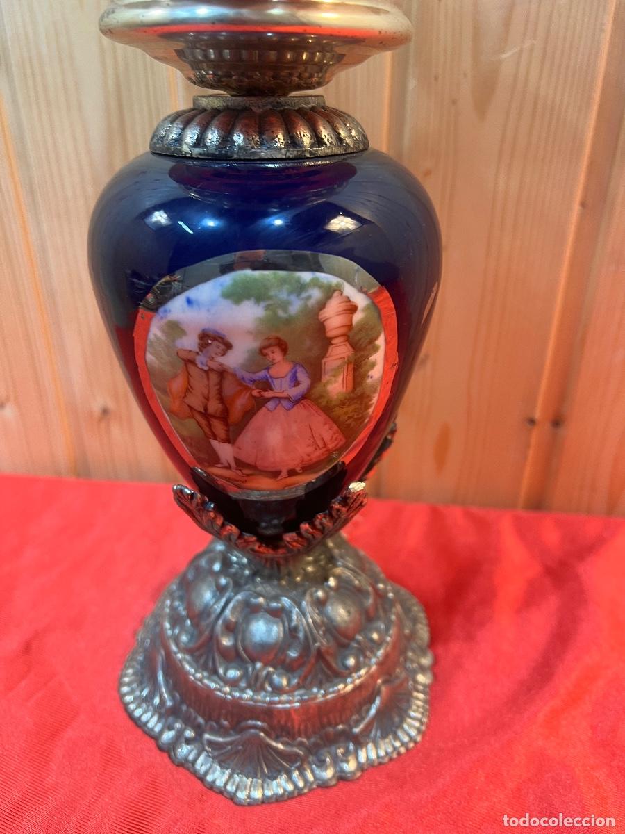 Antig&uuml;edades: QUINQUE PORCELANA DECORADA - Foto 1