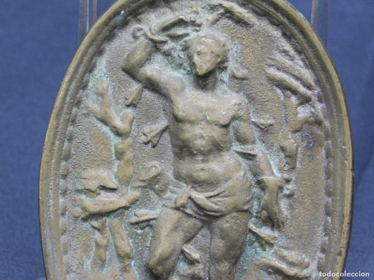 Antig&uuml;edades: RELIEVE BRONCE SIGLO XIX - Foto 2