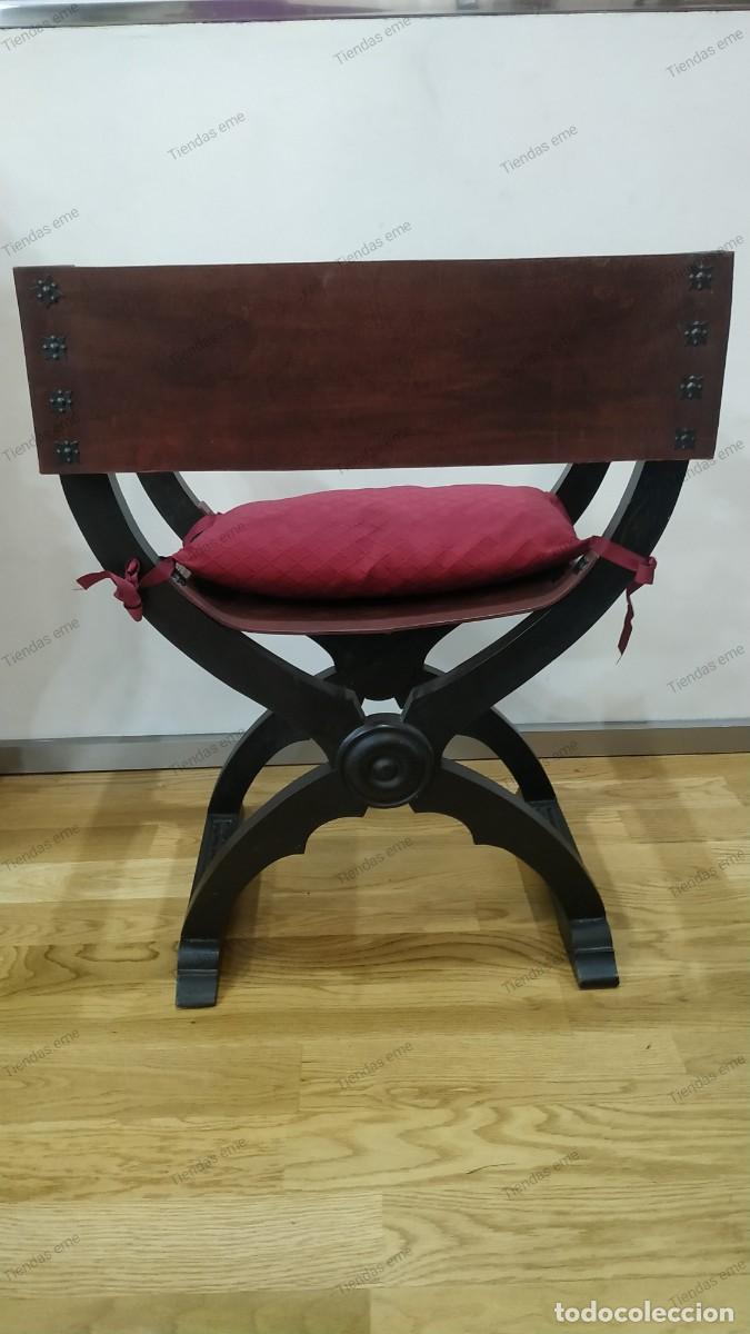 Antig&uuml;edades: SILLA JAMUGA NEORENACENTISTA - Foto 1