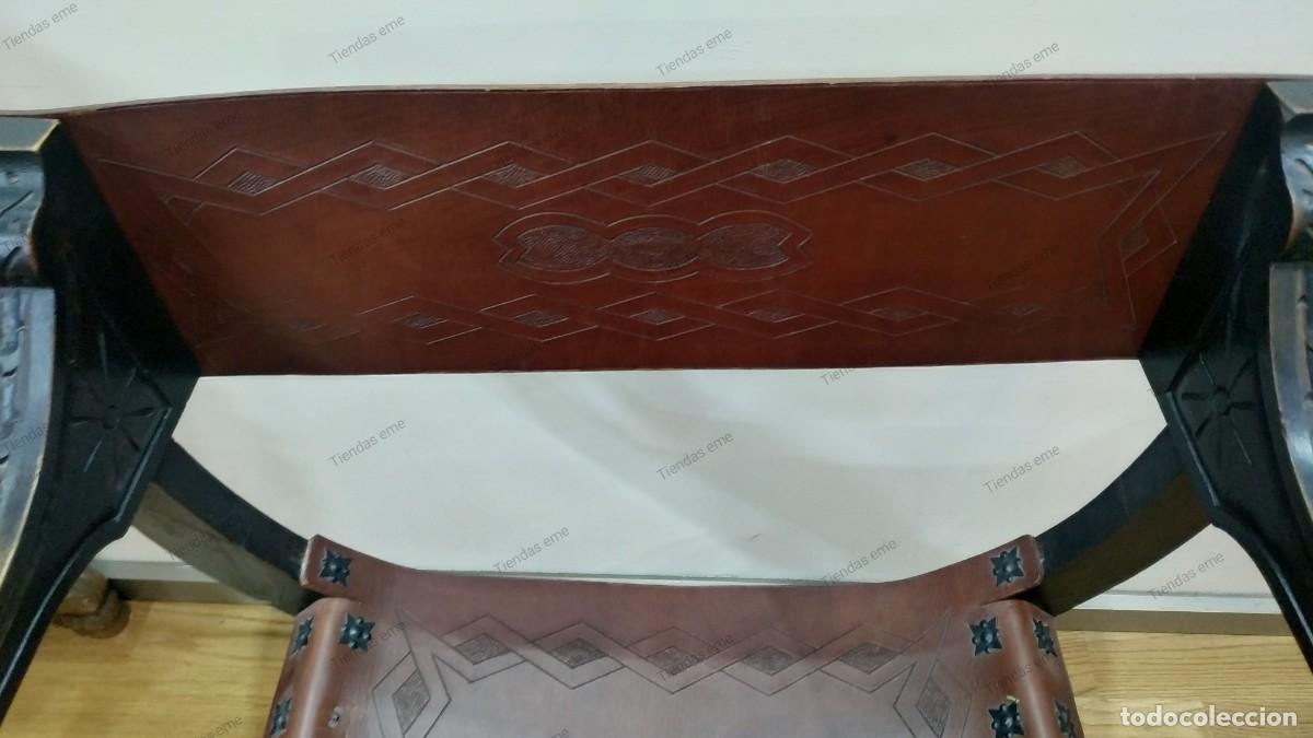 Antig&uuml;edades: SILLA JAMUGA NEORENACENTISTA - Foto 3
