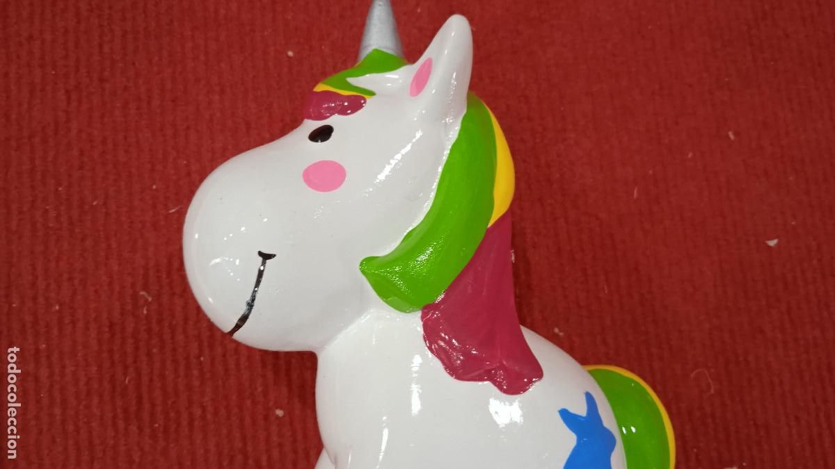 Antig&uuml;edades: HUCHA UNICORNIO CER&Aacute;MICA - Foto 4