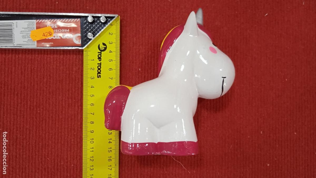 Antig&uuml;edades: HUCHA UNICORNIO CER&Aacute;MICA - Foto 5