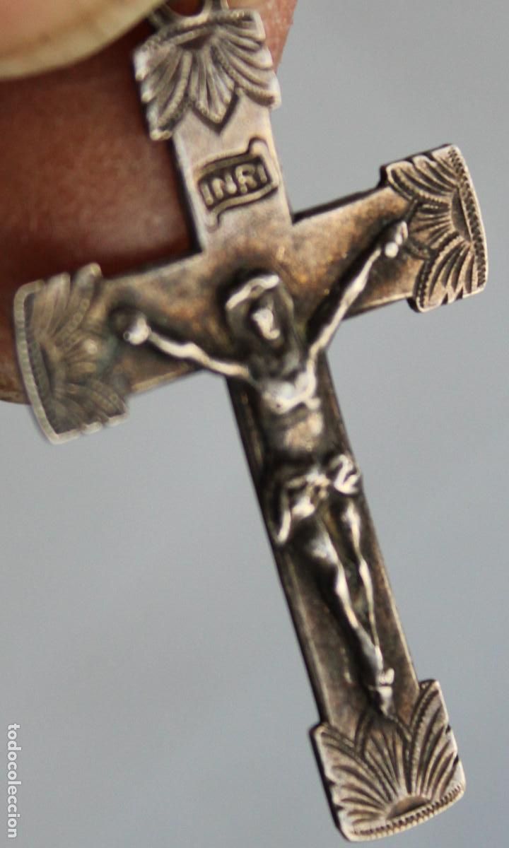 Antig&uuml;edades: cruz plata 925 - Foto 1
