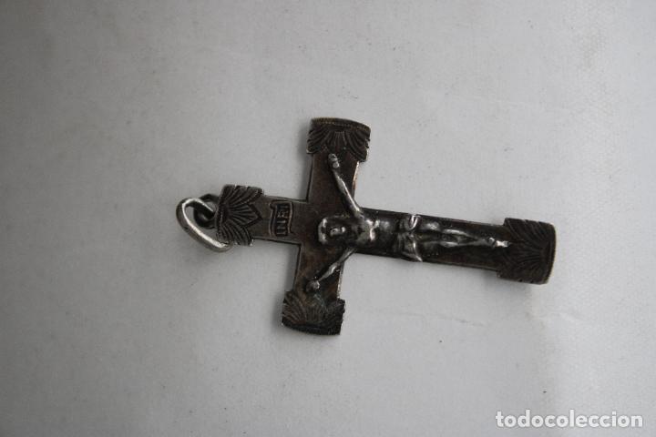 Antig&uuml;edades: cruz plata 925 - Foto 5