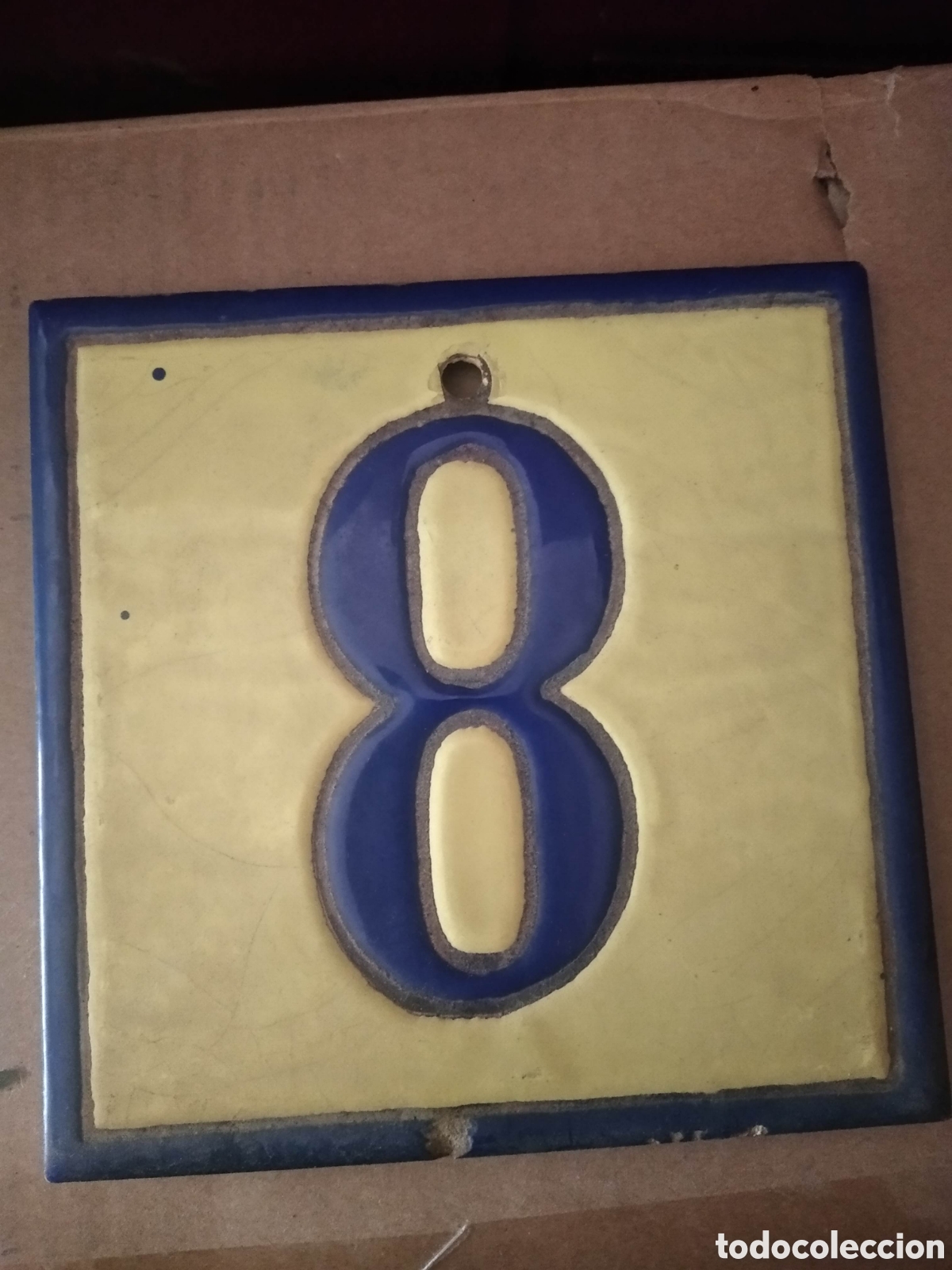 Antig&uuml;edades: AZULEJO TRIANA puerta N 8 - Foto 1