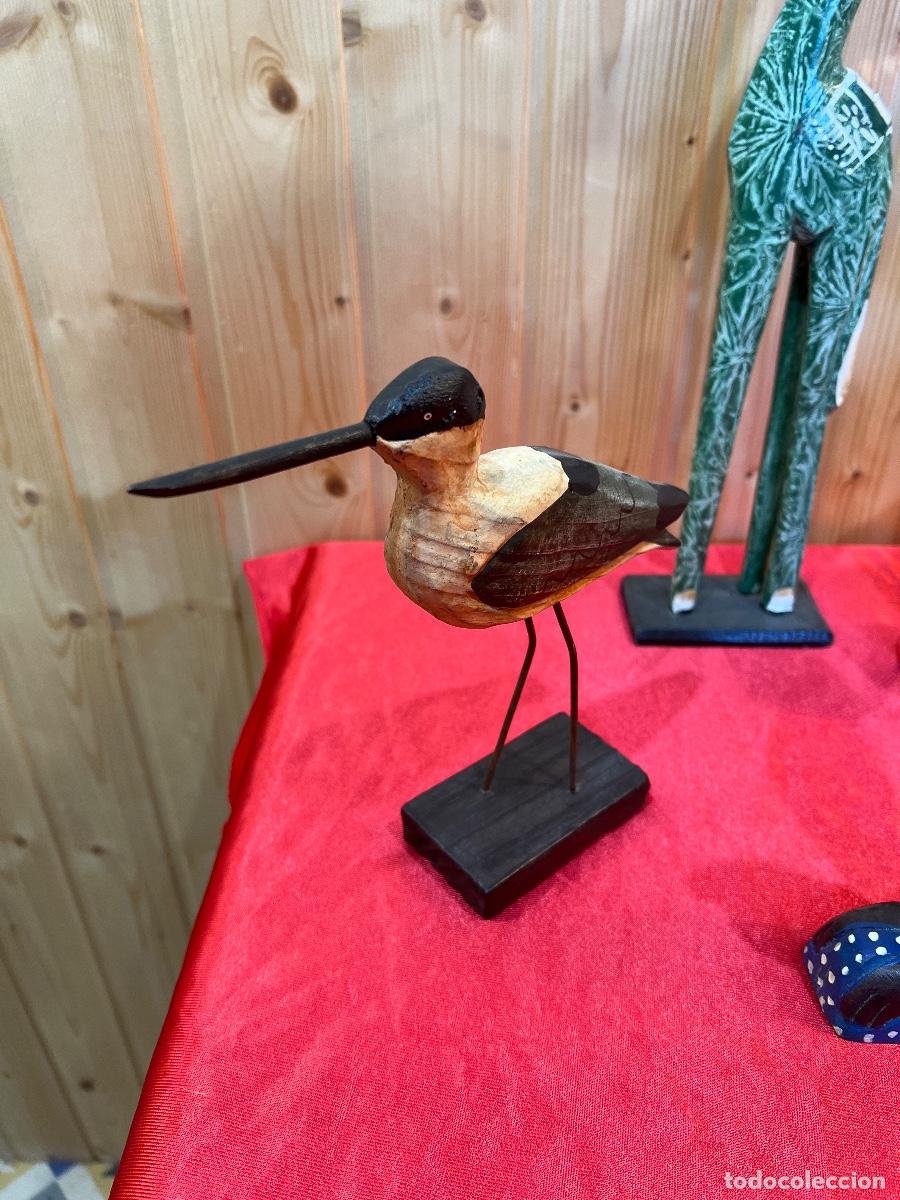 Antig&uuml;edades: LOTE ANIMALES MADERA - Foto 2