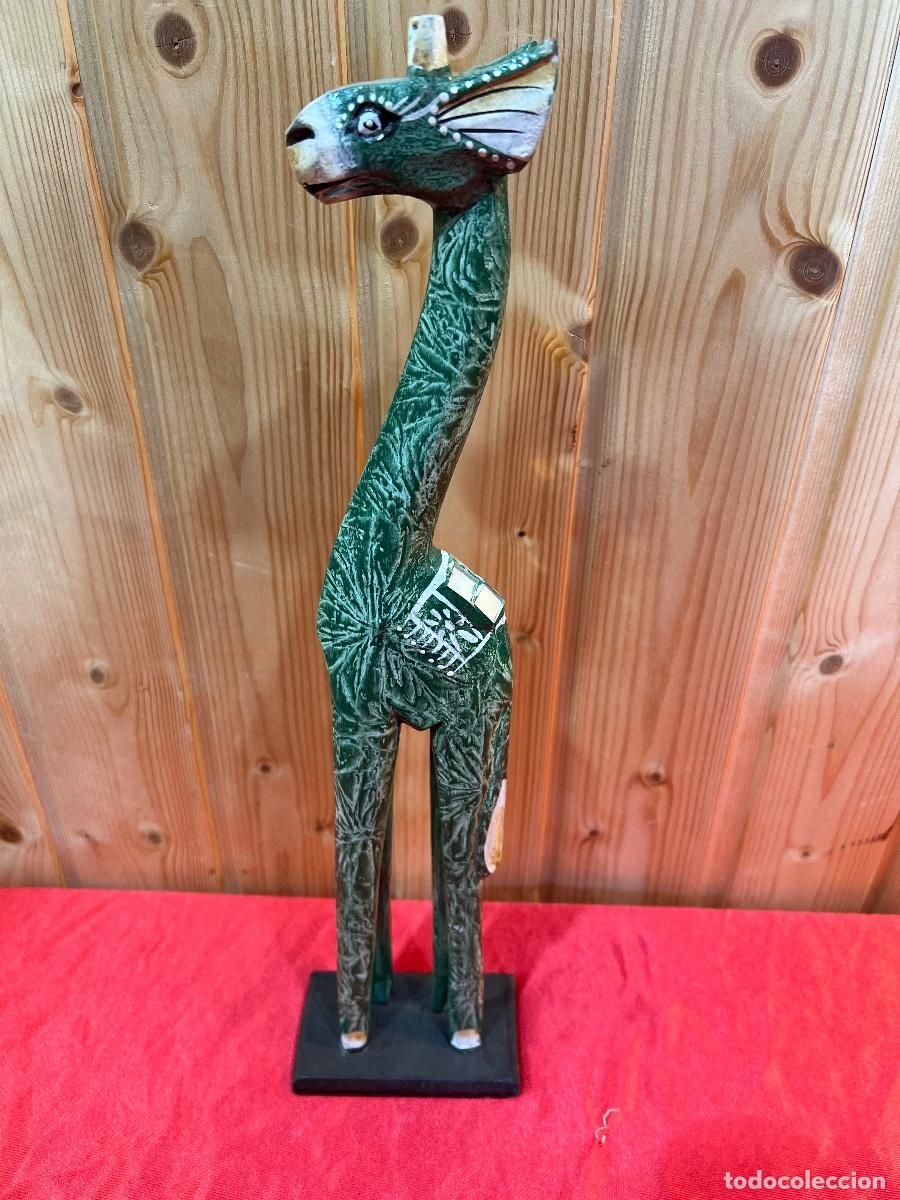 Antig&uuml;edades: LOTE ANIMALES MADERA - Foto 5