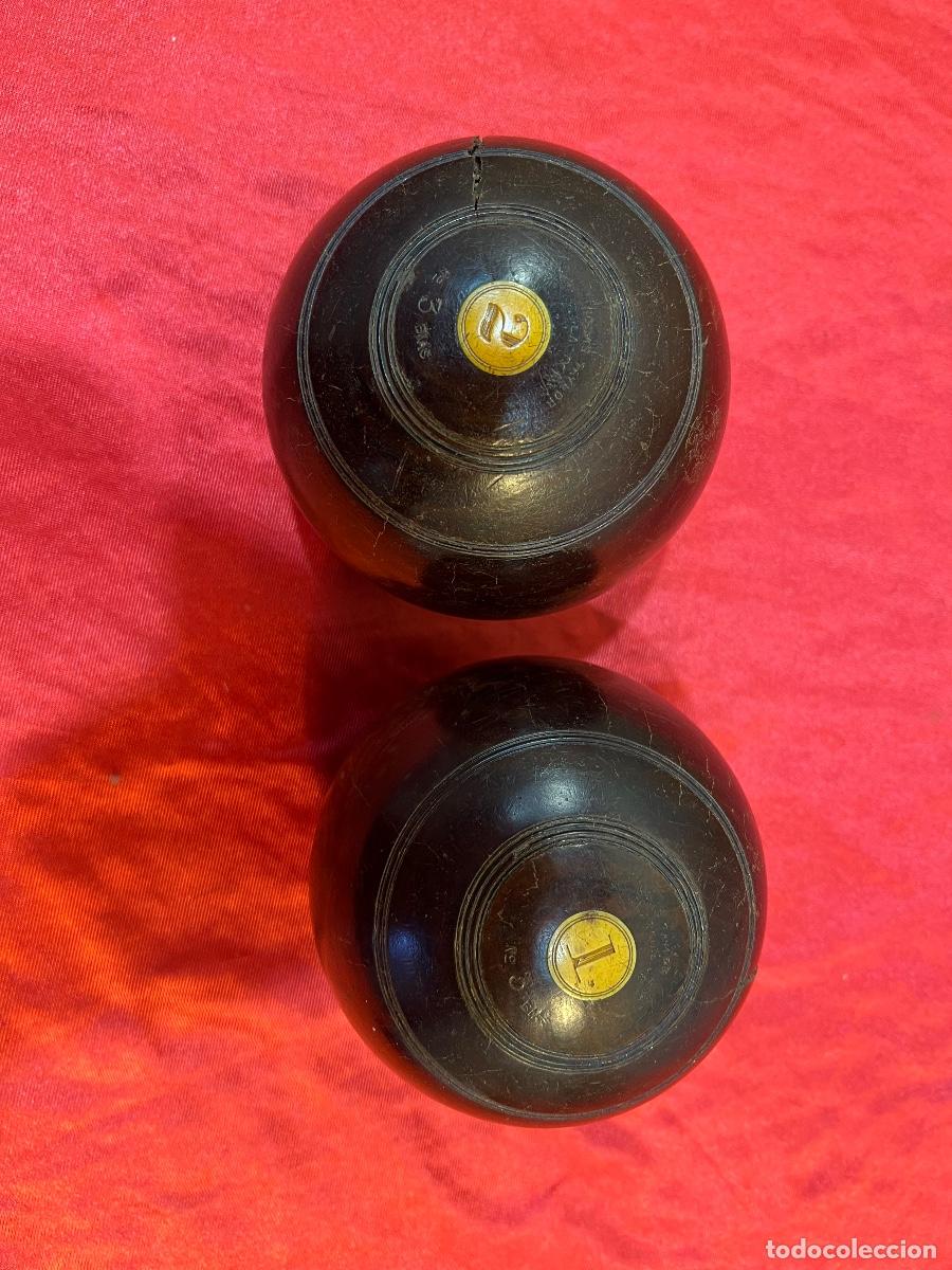 Antig&uuml;edades: BOLAS ANTIGUAS DE BOLOS - Foto 1