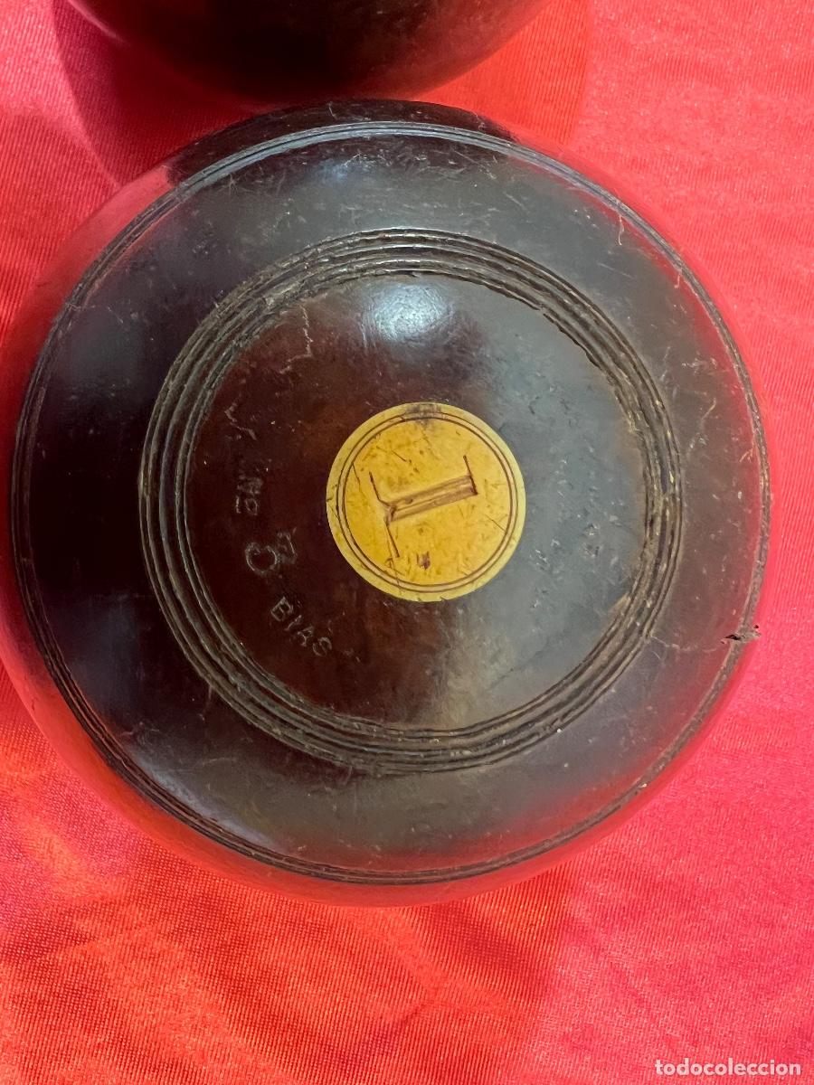 Antig&uuml;edades: BOLAS ANTIGUAS DE BOLOS - Foto 2