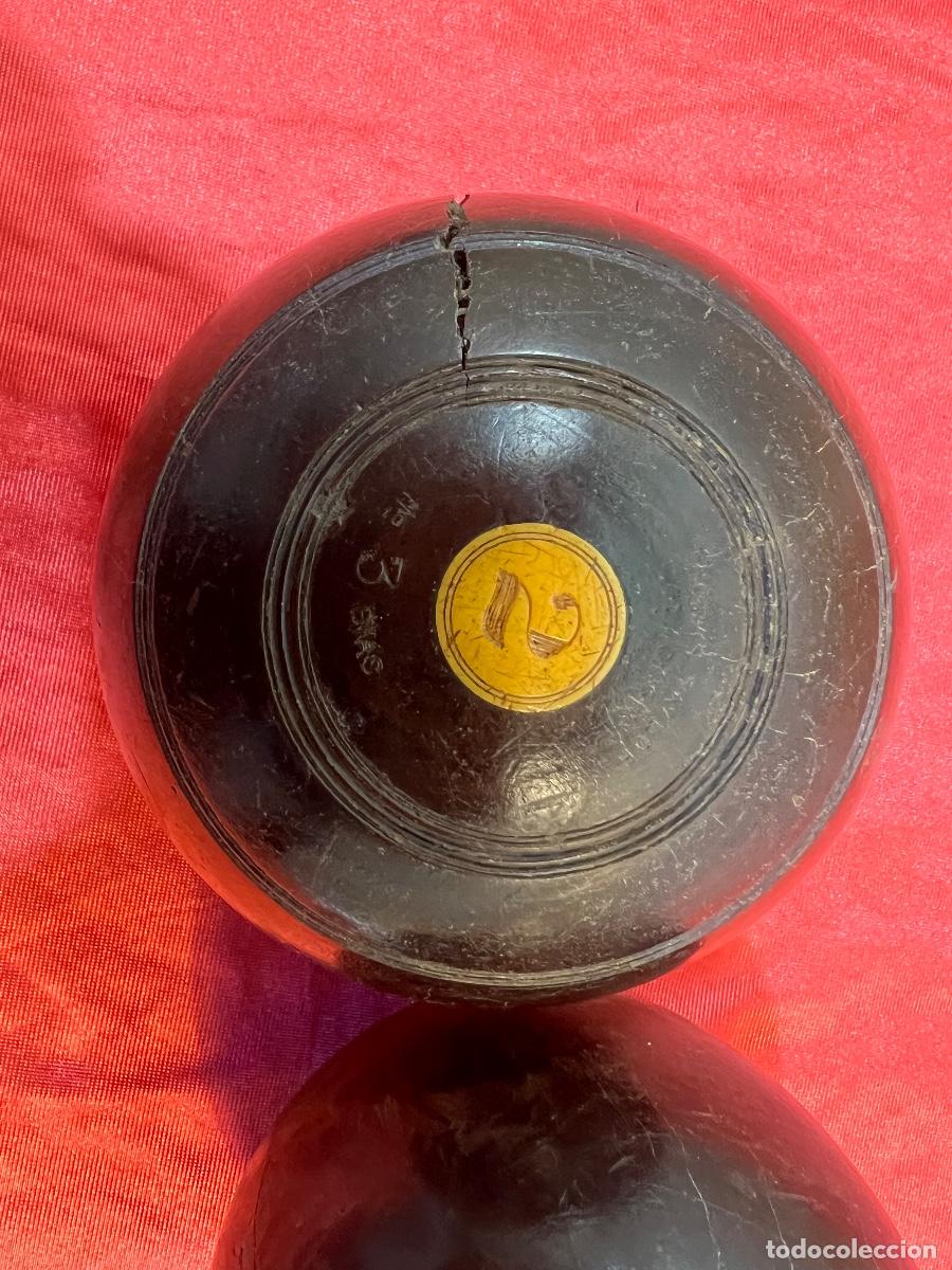 Antig&uuml;edades: BOLAS ANTIGUAS DE BOLOS - Foto 3