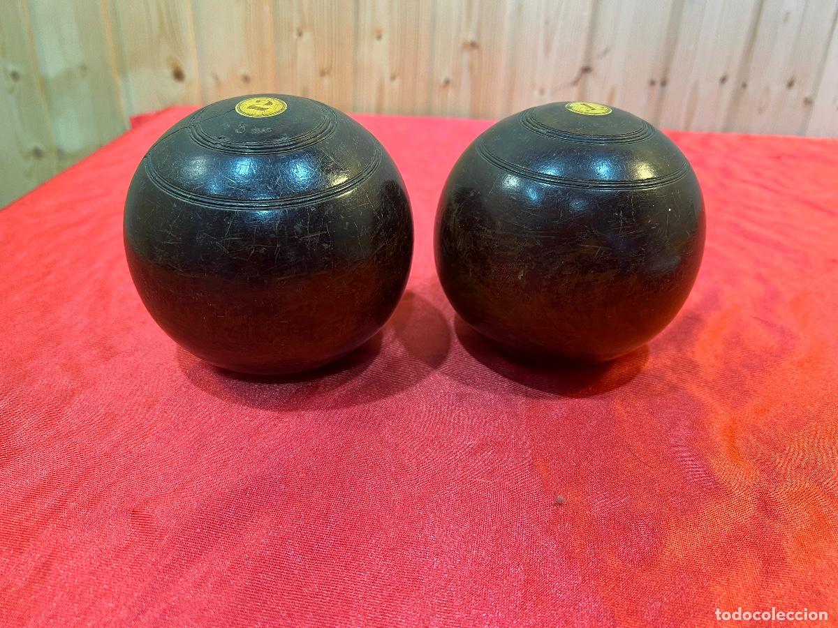 Antig&uuml;edades: BOLAS ANTIGUAS DE BOLOS - Foto 4