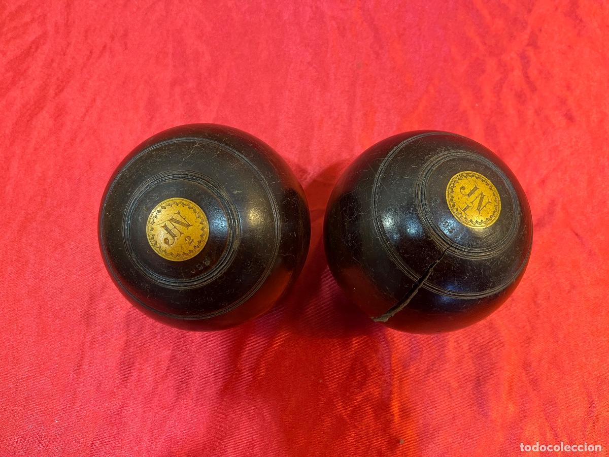 Antig&uuml;edades: BOLAS ANTIGUAS DE BOLOS - Foto 6