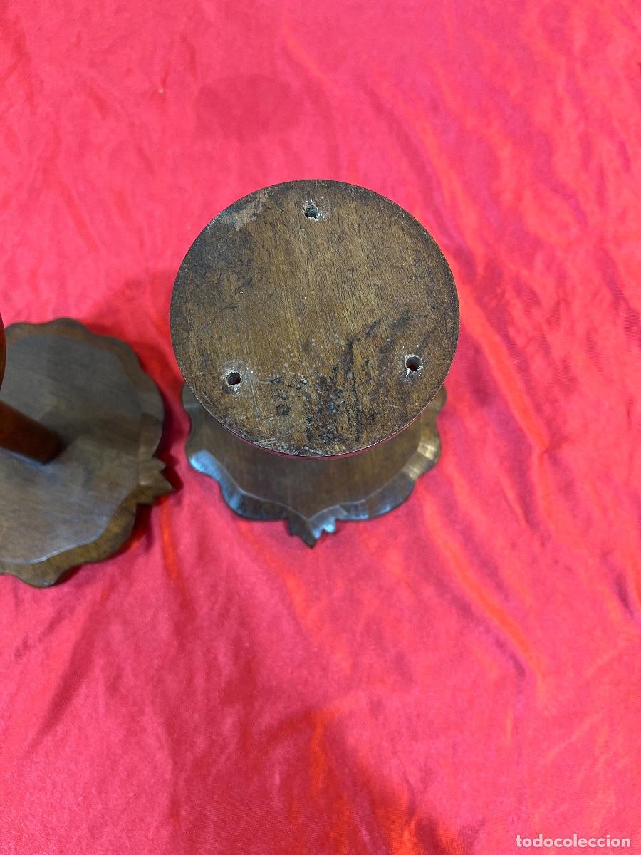 Antig&uuml;edades: TOALLEROS MADERA - Foto 3