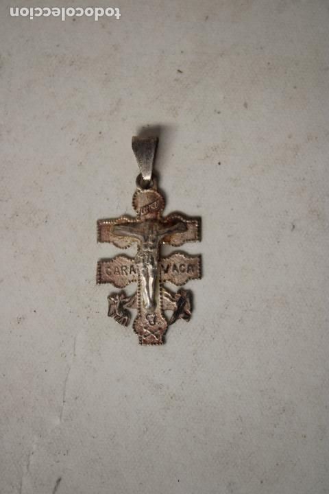 Antig&uuml;edades: cruz de caravaca de plata 925 - Foto 2