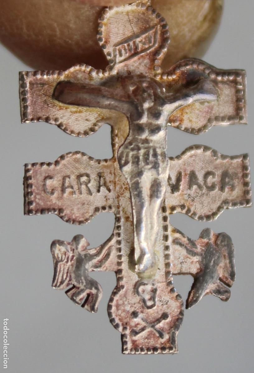 Antig&uuml;edades: cruz de caravaca de plata 925 - Foto 1