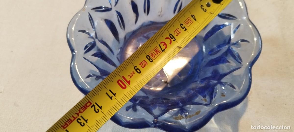 Antig&uuml;edades: PLATO, AZUL 12 CM / ENT105 - Foto 3