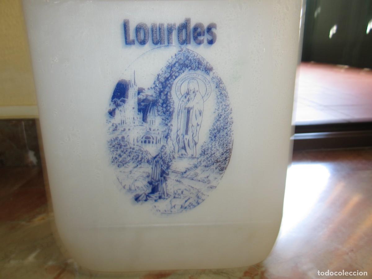Antig&uuml;edades: RECIPIENTE DE AGUA DE LA VIRGEN DE LOURDES - Foto 2