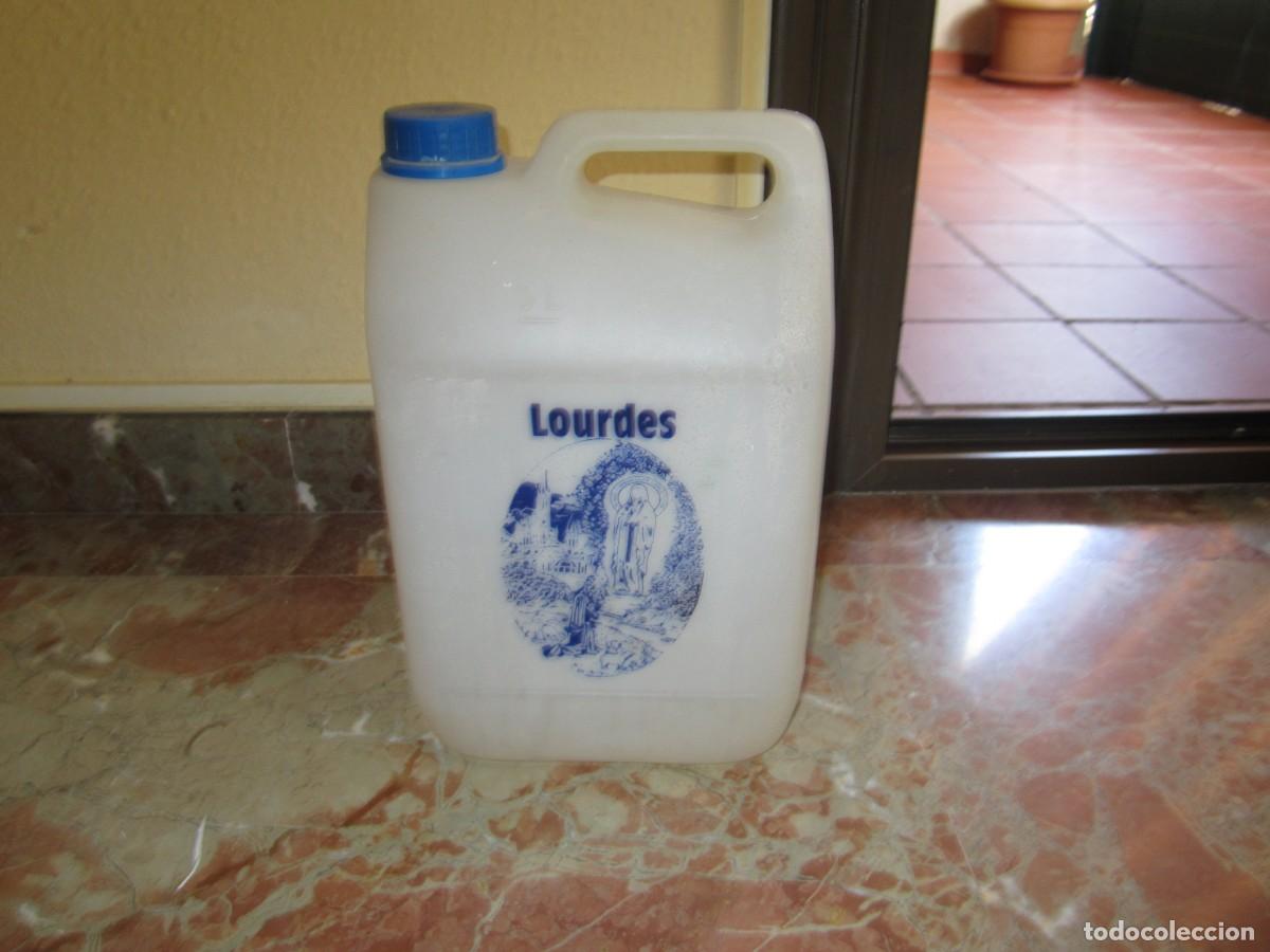 Antig&uuml;edades: RECIPIENTE DE AGUA DE LA VIRGEN DE LOURDES - Foto 3
