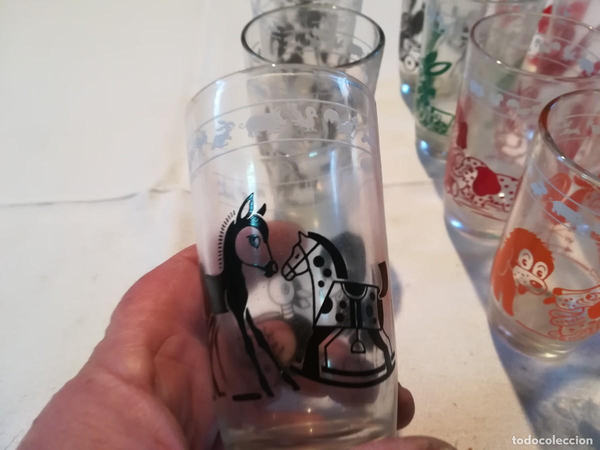 Antig&uuml;edades: 12 VASOS DECORADOS / ENT102 - Foto 4