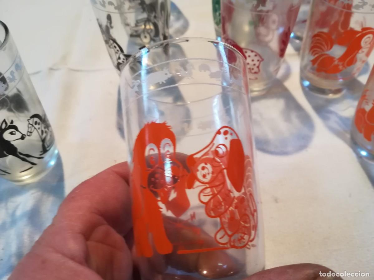 Antig&uuml;edades: 12 VASOS DECORADOS / ENT102 - Foto 5