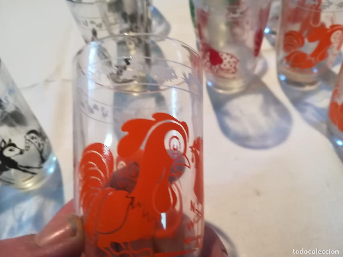 Antig&uuml;edades: 12 VASOS DECORADOS / ENT102 - Foto 6