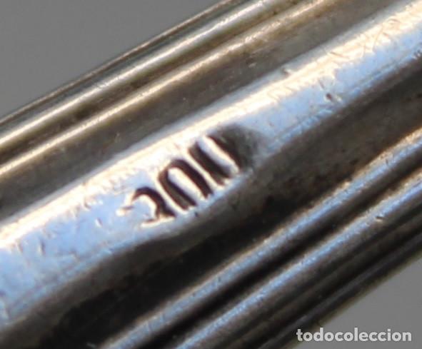 Antig&uuml;edades: antigua herramienta de manicura en plata 800 - Foto 4