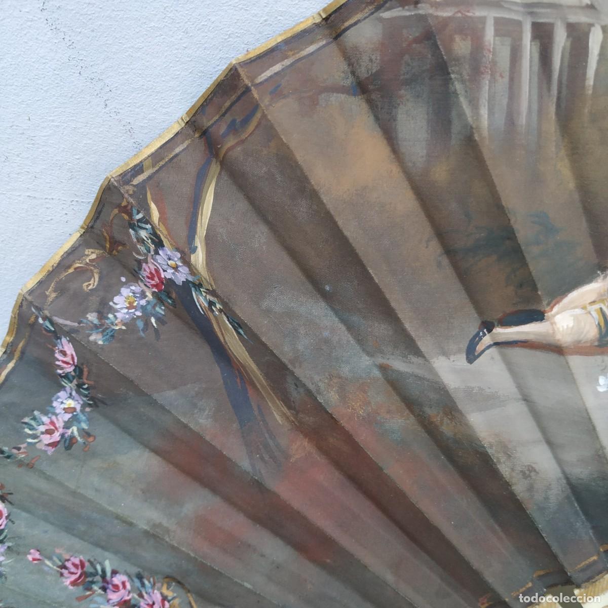 Antig&uuml;edades: ABANICO ANTIGUO ( 1596 ) - Foto 6