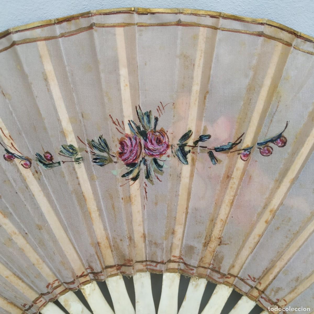 Antig&uuml;edades: ABANICO ANTIGUO ( 1596 ) - Foto 10