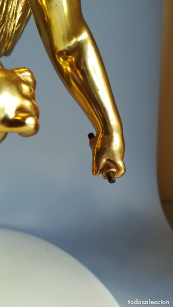 Antig&uuml;edades: FIGURA DE BRONCE DORADO DE CUPIDO - Foto 7