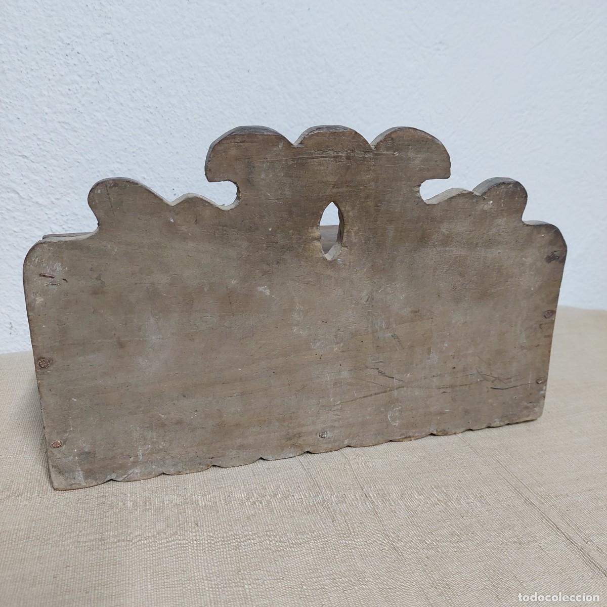 Antig&uuml;edades: Antiguo cucharero de madera - Foto 5