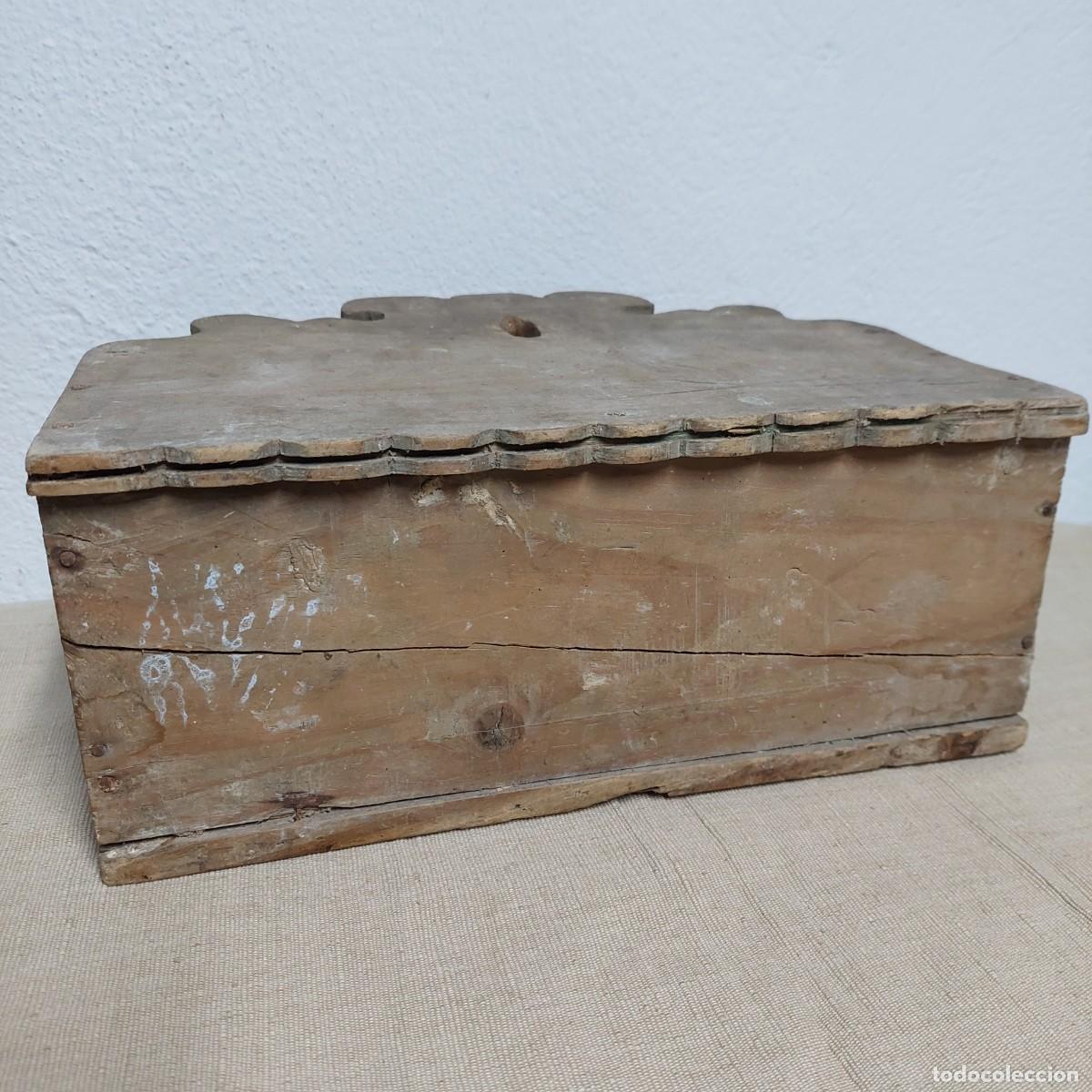 Antig&uuml;edades: Antiguo cucharero de madera - Foto 6