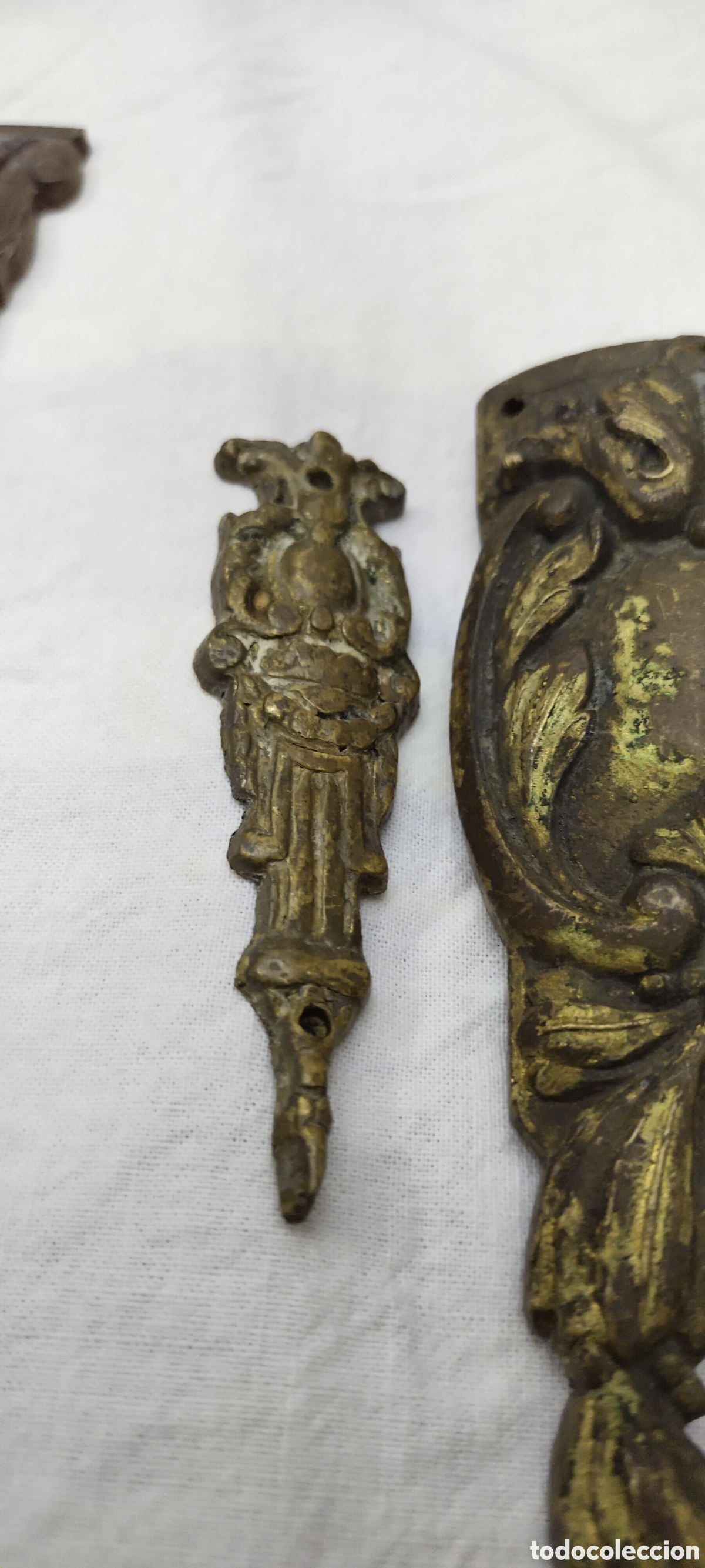 Antig&uuml;edades: Herrajes muebles antiguos bronces - Foto 24