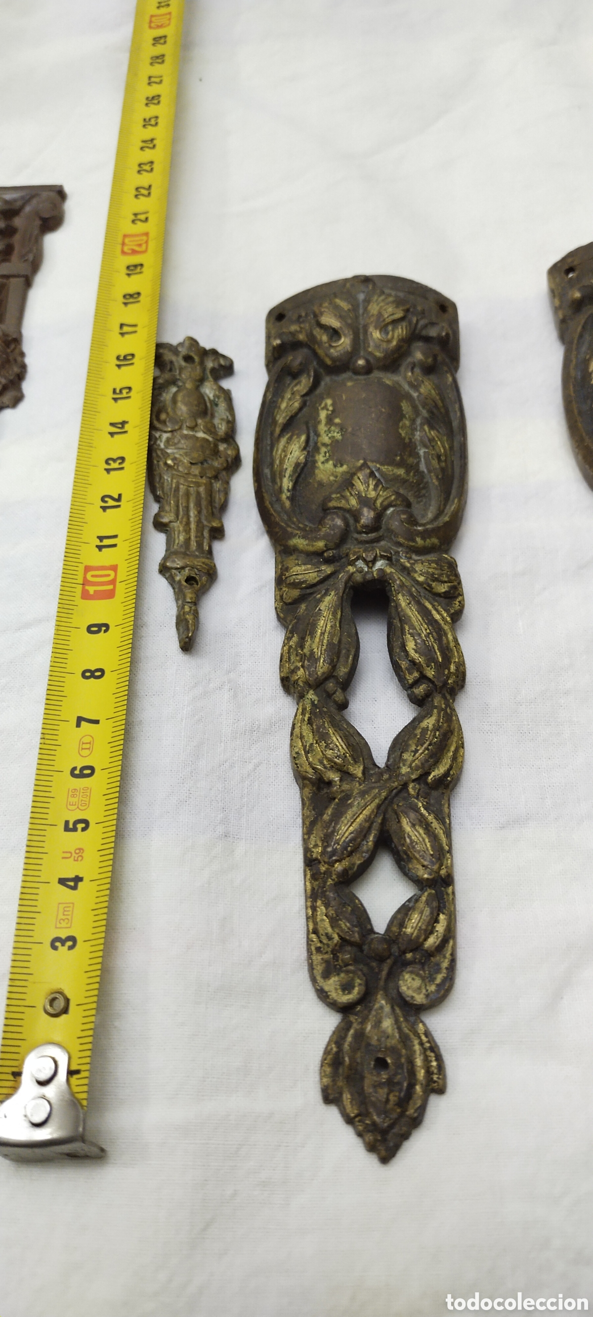Antig&uuml;edades: Herrajes muebles antiguos bronces - Foto 25