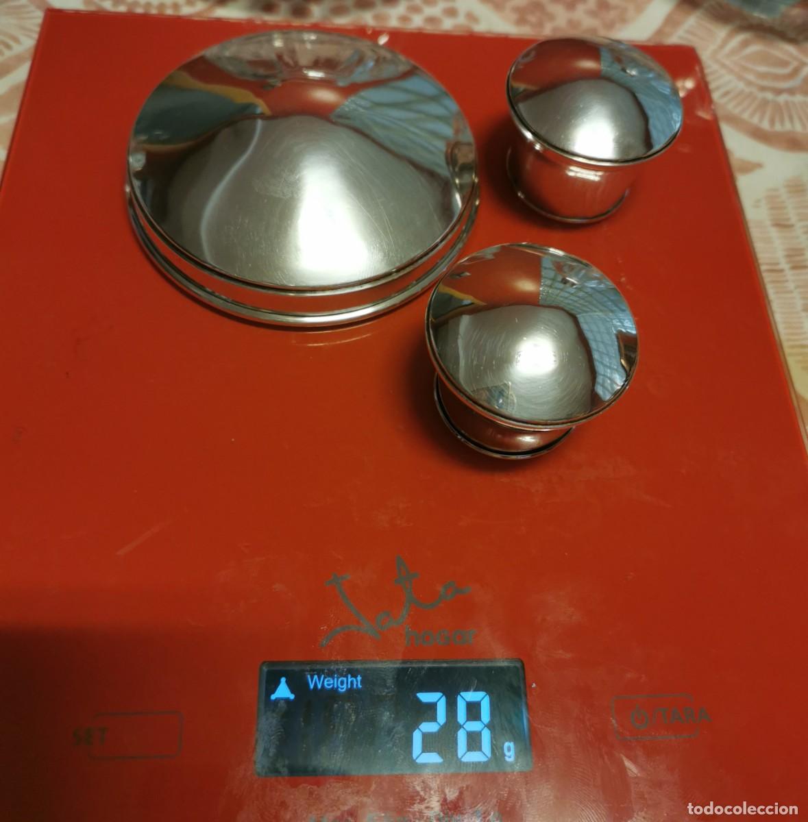 Antig&uuml;edades: JUEGO DE TOCADOR DE PLATA - Foto 8