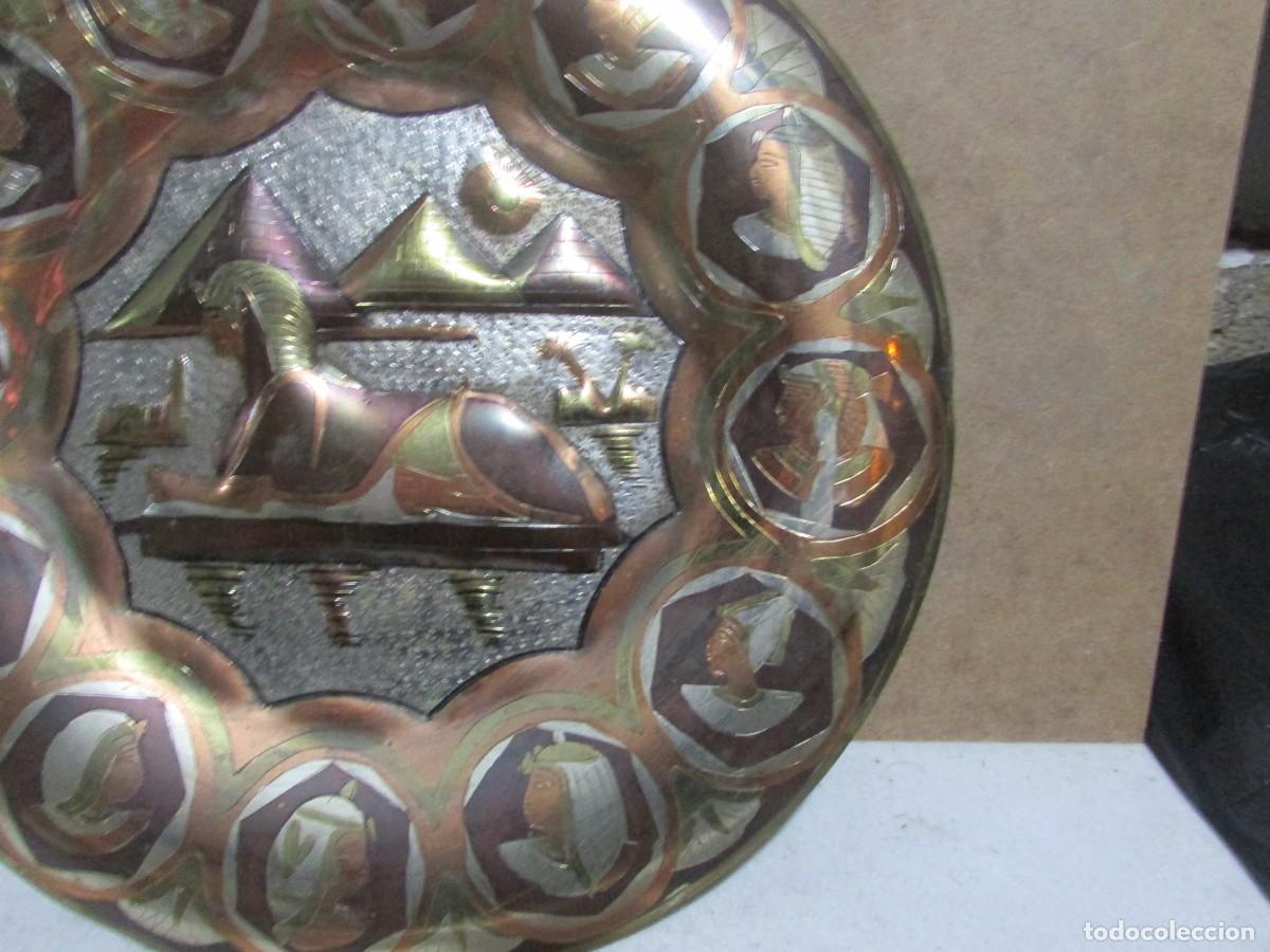 Antig&uuml;edades: plato metal egipcio - Foto 5