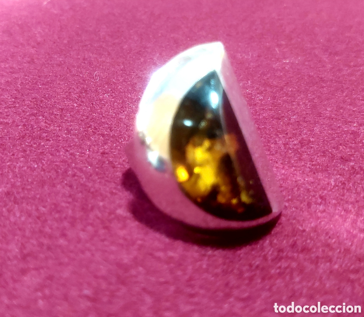 Antig&uuml;edades: Conjunto plata y ambar del b&aacute;ltico. - Foto 10
