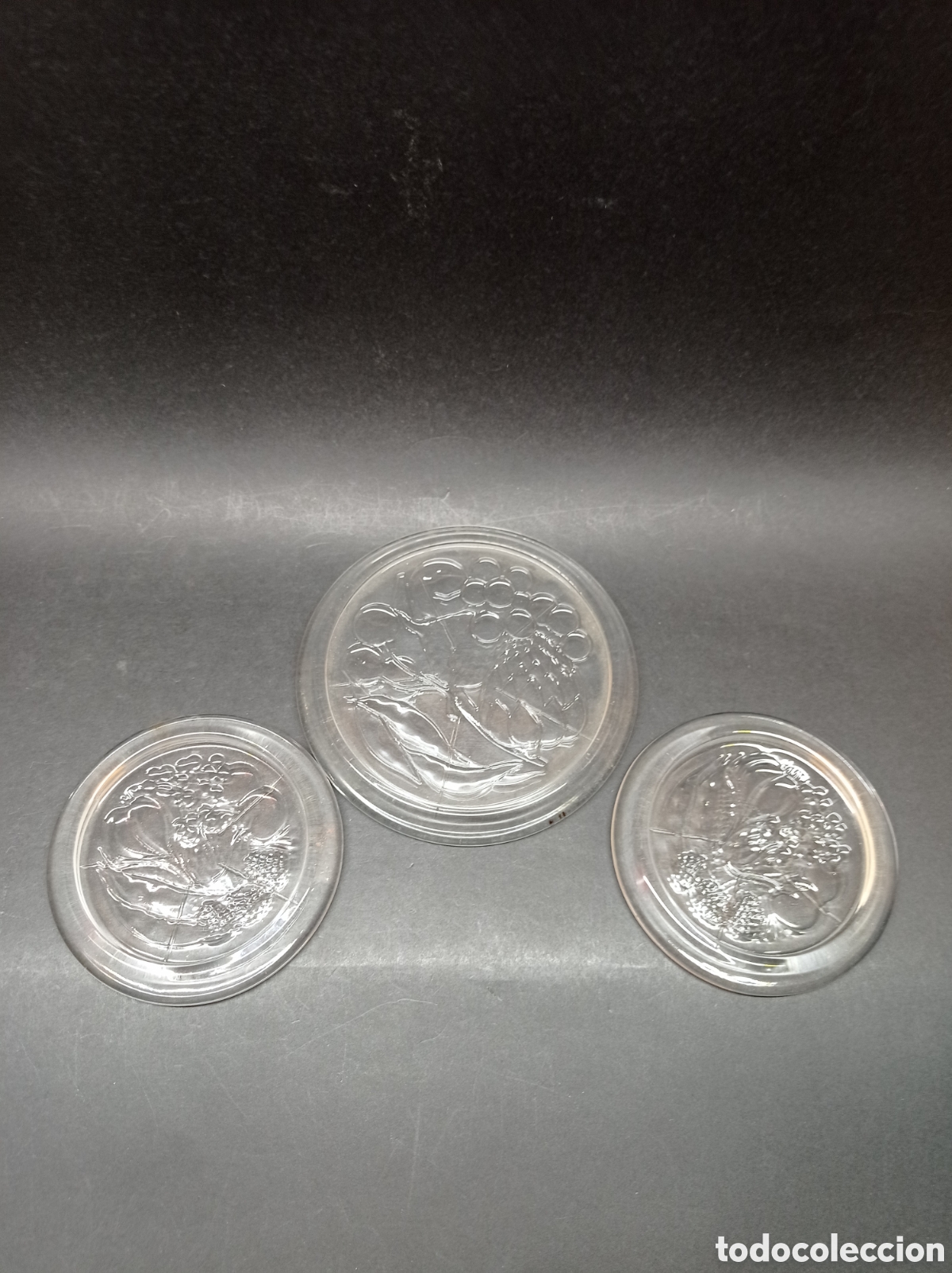 Antig&uuml;edades: Moldes de cristal para pasta - Foto 1