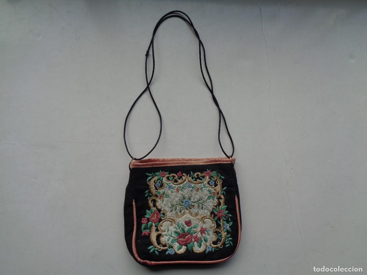 Antig&uuml;edades: ANTIGUO BOLSO DE TELA - Foto 1