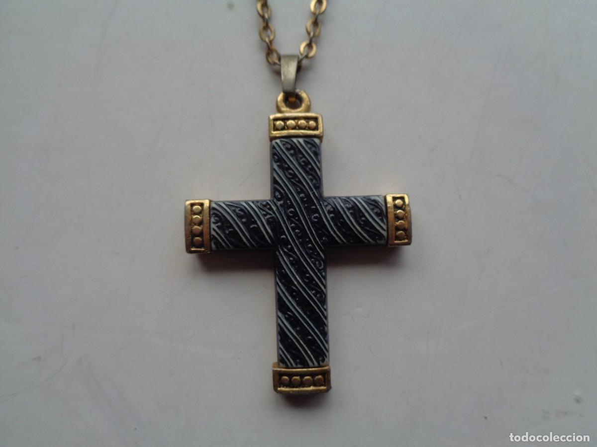 Antig&uuml;edades: CRUZ CON CADENA - Foto 2