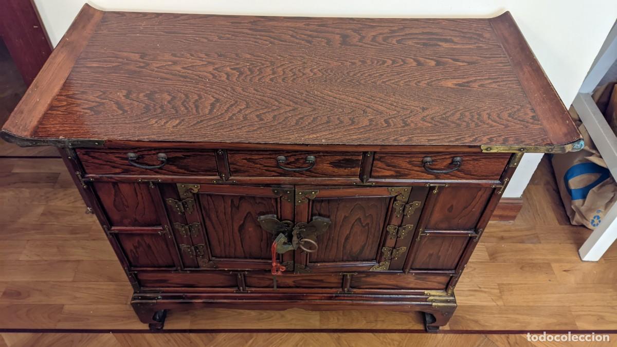 Antig&uuml;edades: MUEBLE AUXILIAR ESTILO KOREANO - Foto 3