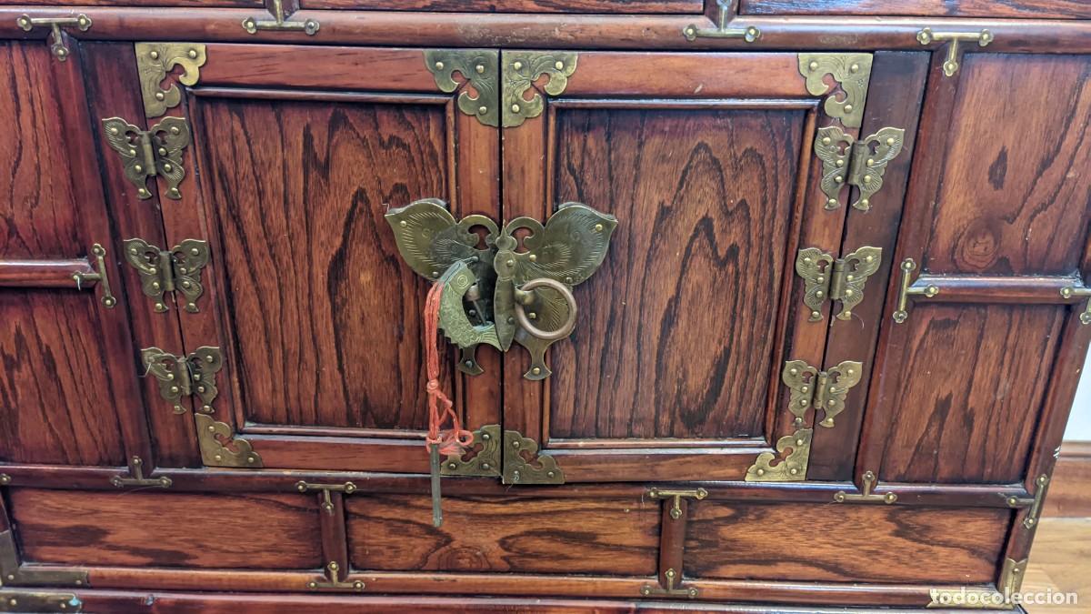 Antig&uuml;edades: MUEBLE AUXILIAR ESTILO KOREANO - Foto 5