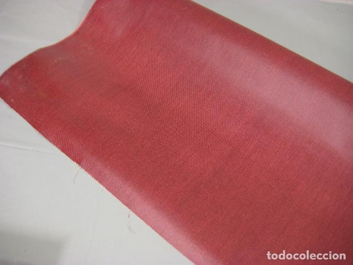 Antig&uuml;edades: ROLLO DE TEJIDO PARA ENCUADERNAR - Foto 2