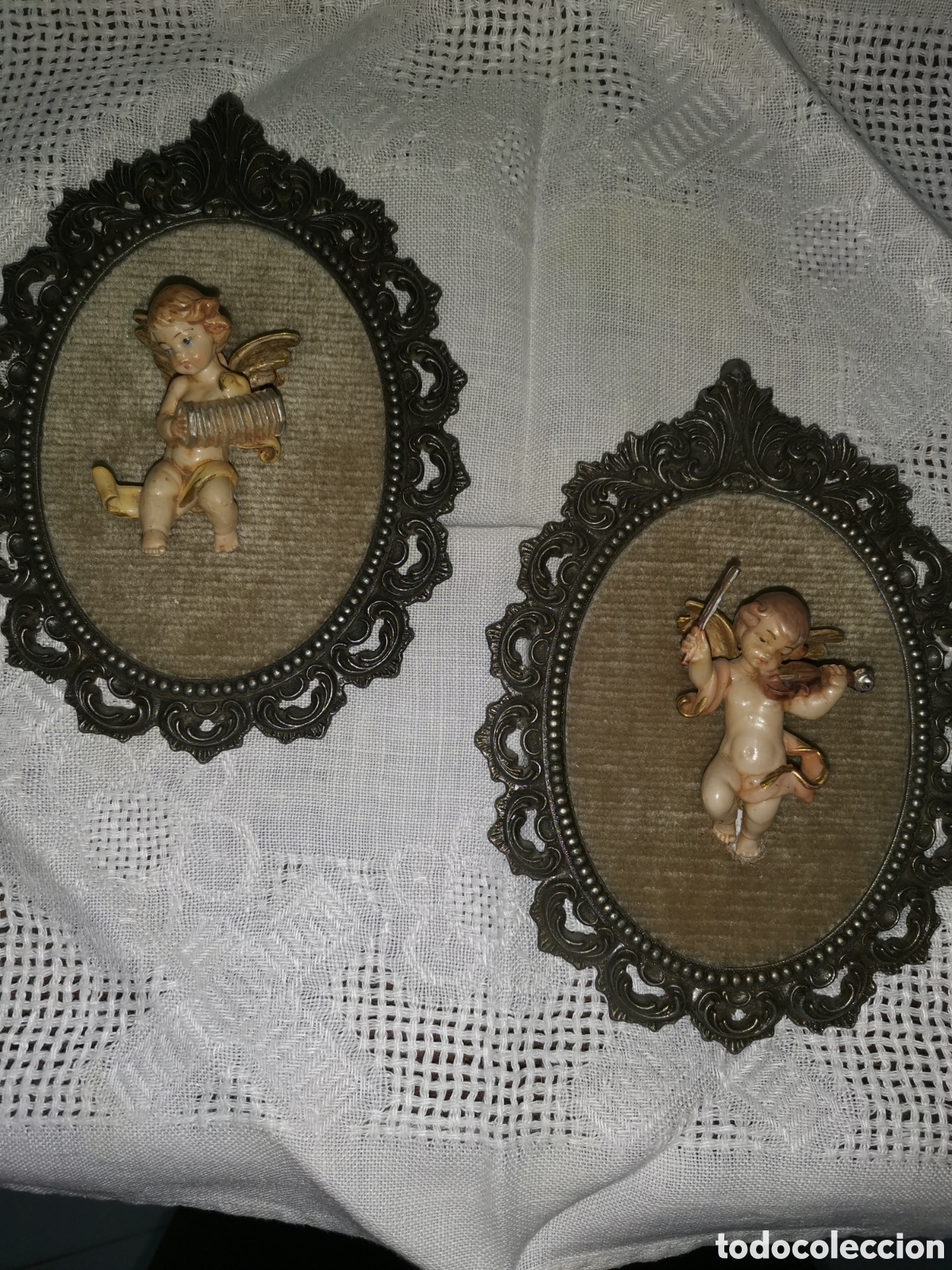 Antig&uuml;edades: Angelitos, querubines en miniatura - Foto 1