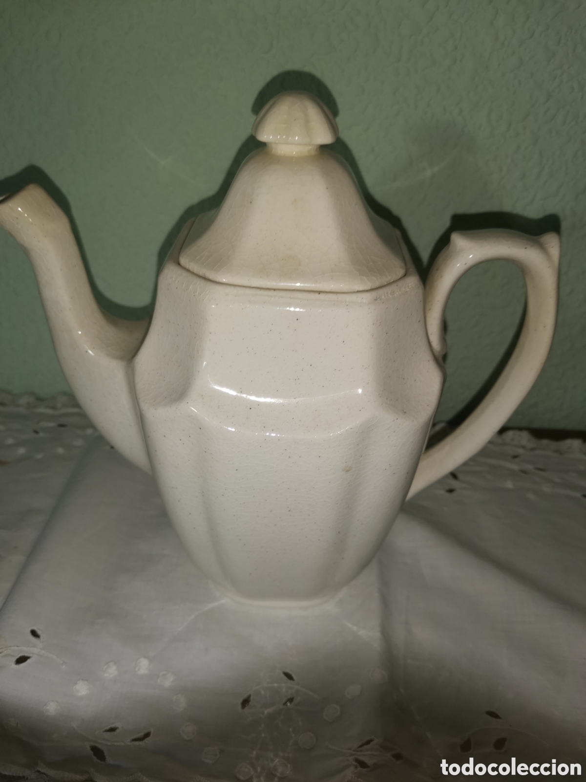 Antiguidades: Cafetera tetera La Cartuja