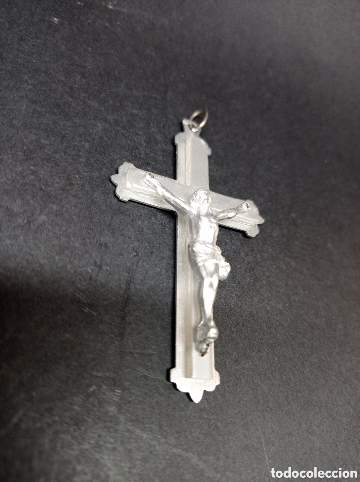 Antig&uuml;edades: Cruz para comuni&oacute;n colgante - Foto 3