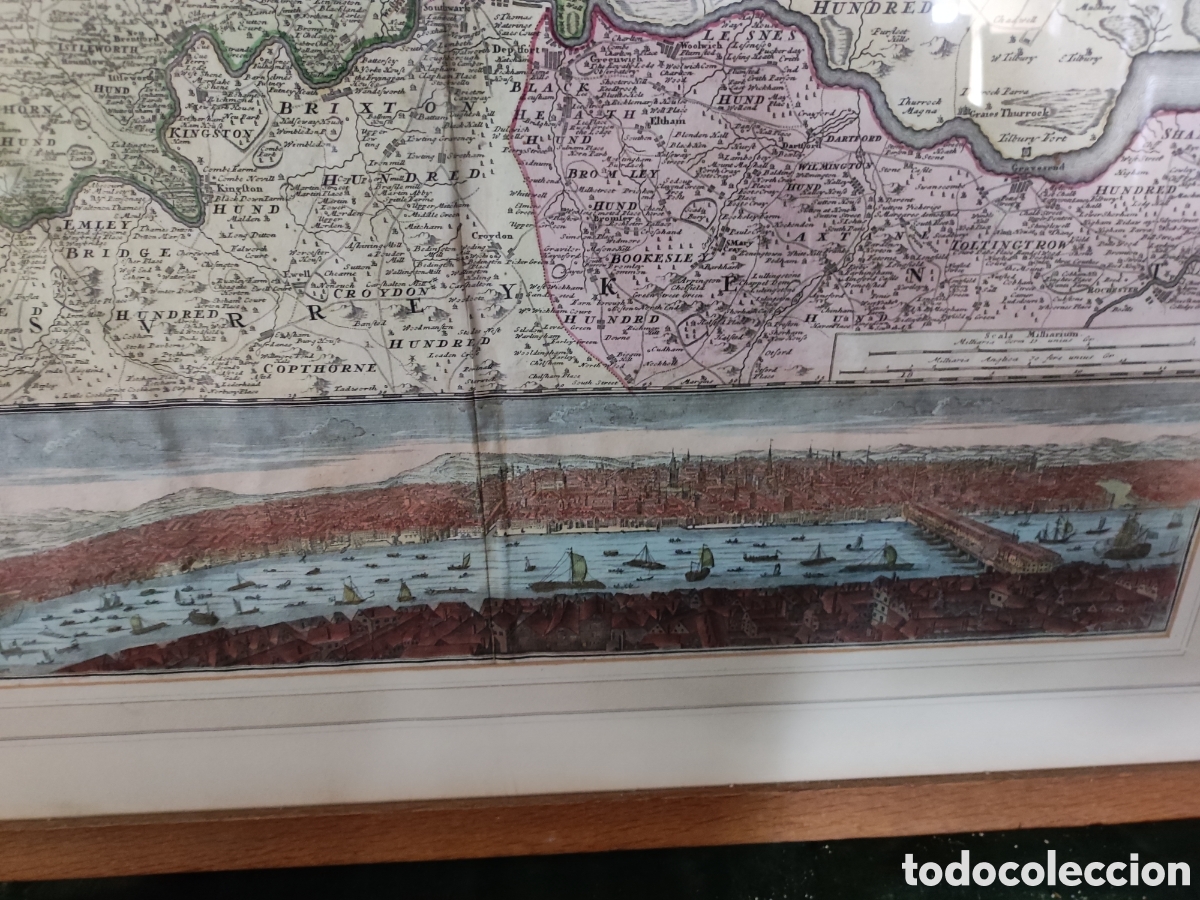 Antig&uuml;edades: Mapa siglo XVIII - Foto 5