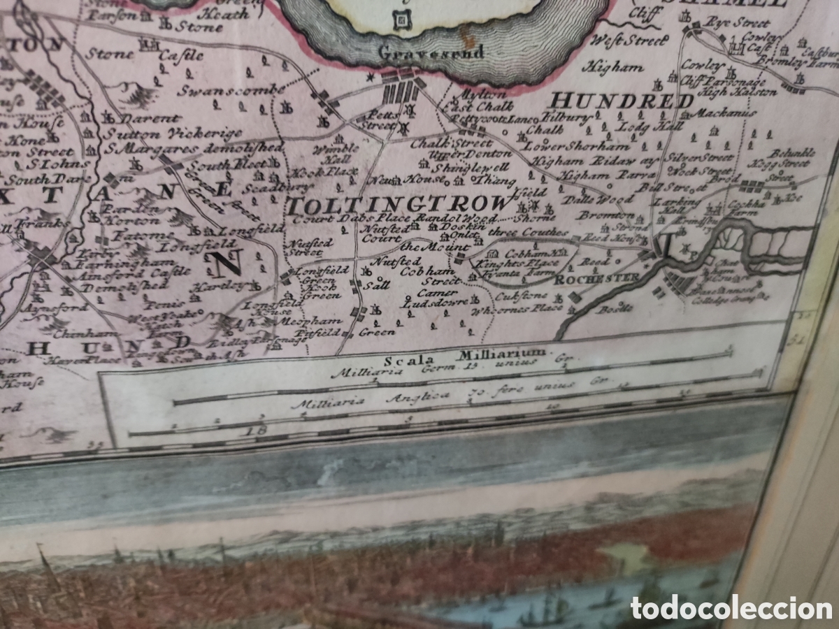 Antig&uuml;edades: Mapa siglo XVIII - Foto 8