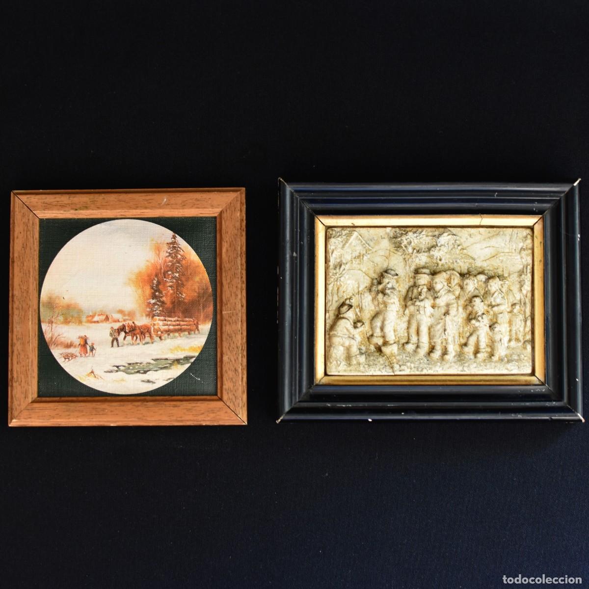 Antig&uuml;edades: Cuadros alemanes enmarcados - Foto 7