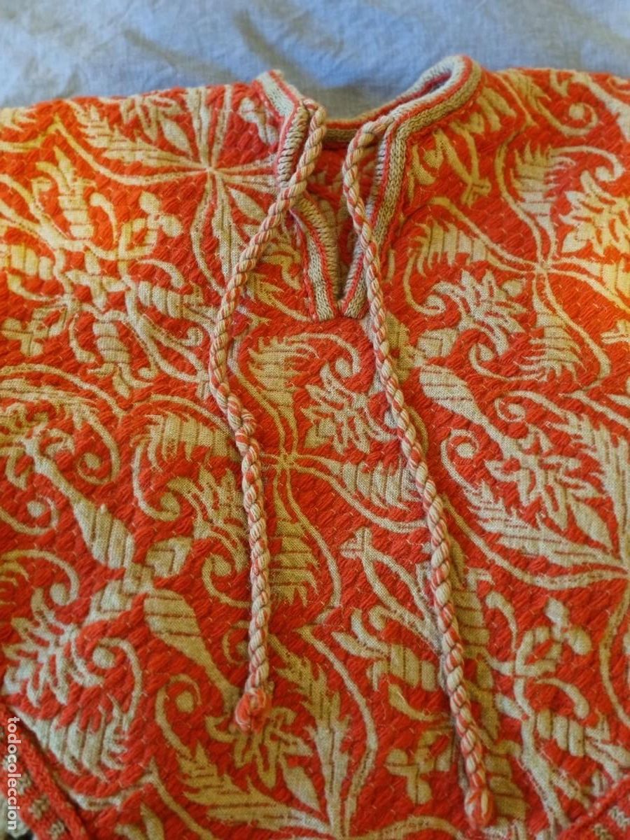 Antig&uuml;edades: Antiguo poncho de lana . - Foto 3